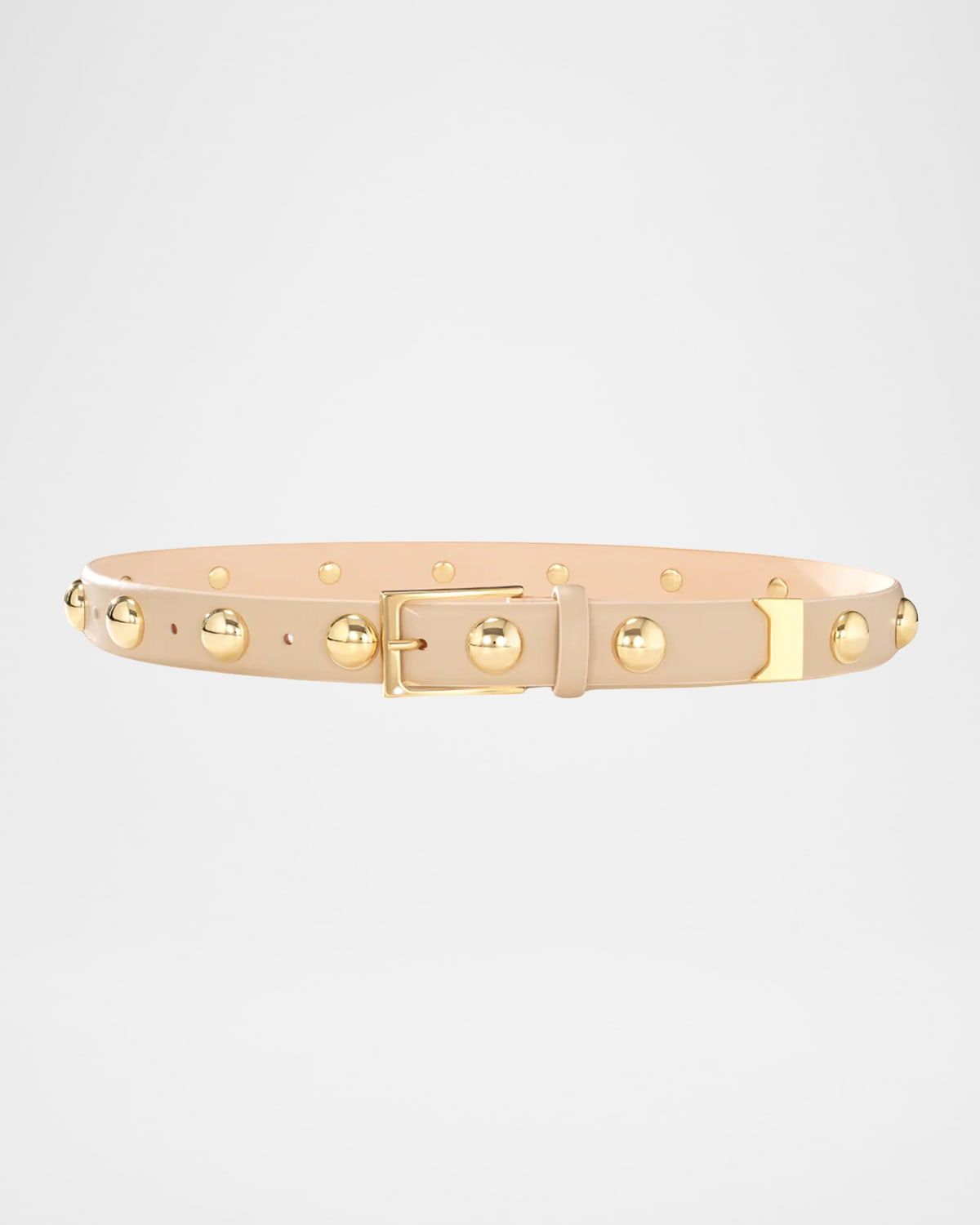 Studded Leather Belt