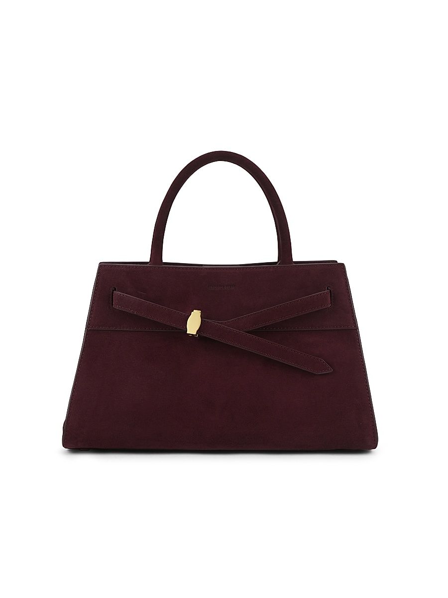 Women's Dash Suede Top Handle Bag - Raisin