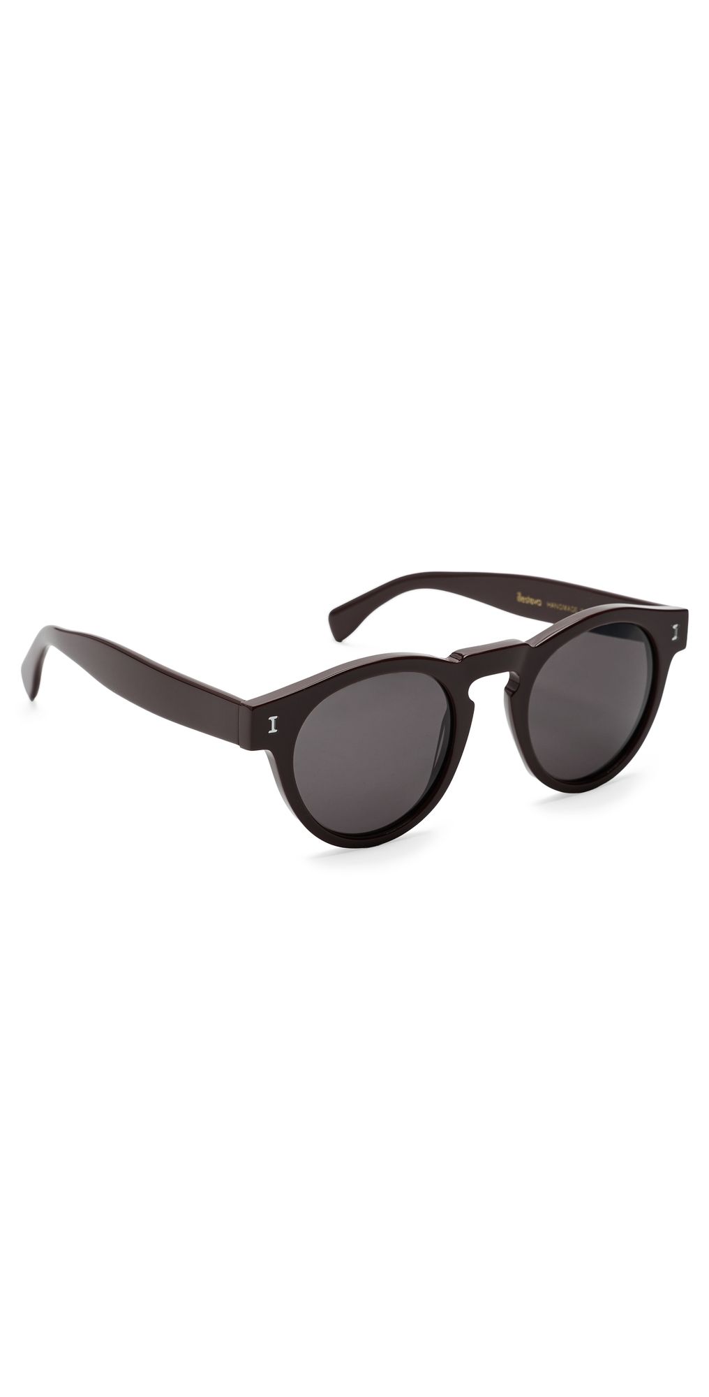 Illesteva Leonard Sunglasses Bordeaux One Size