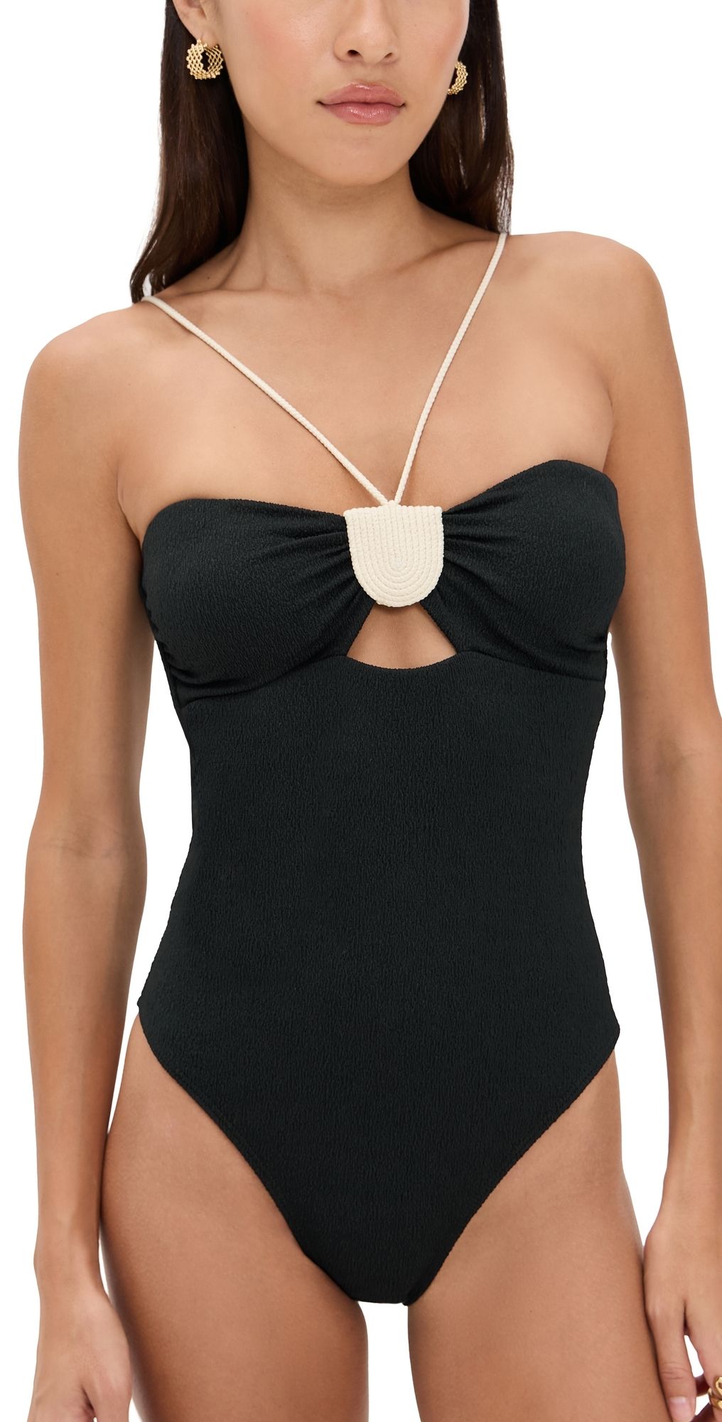 ViX Paula Hermanny Firenze Yara One Piece Black L