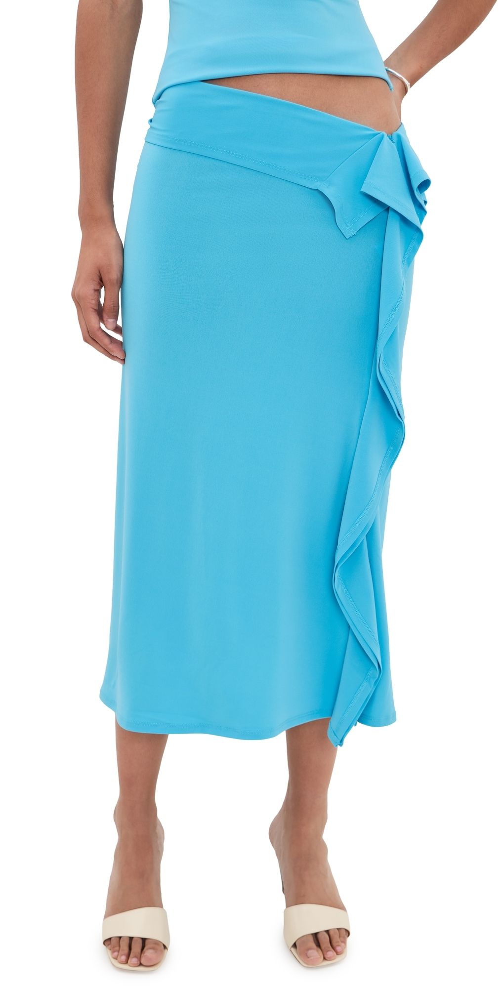 Paris Georgia Elemental Lera Skirt Topaz Blue XS