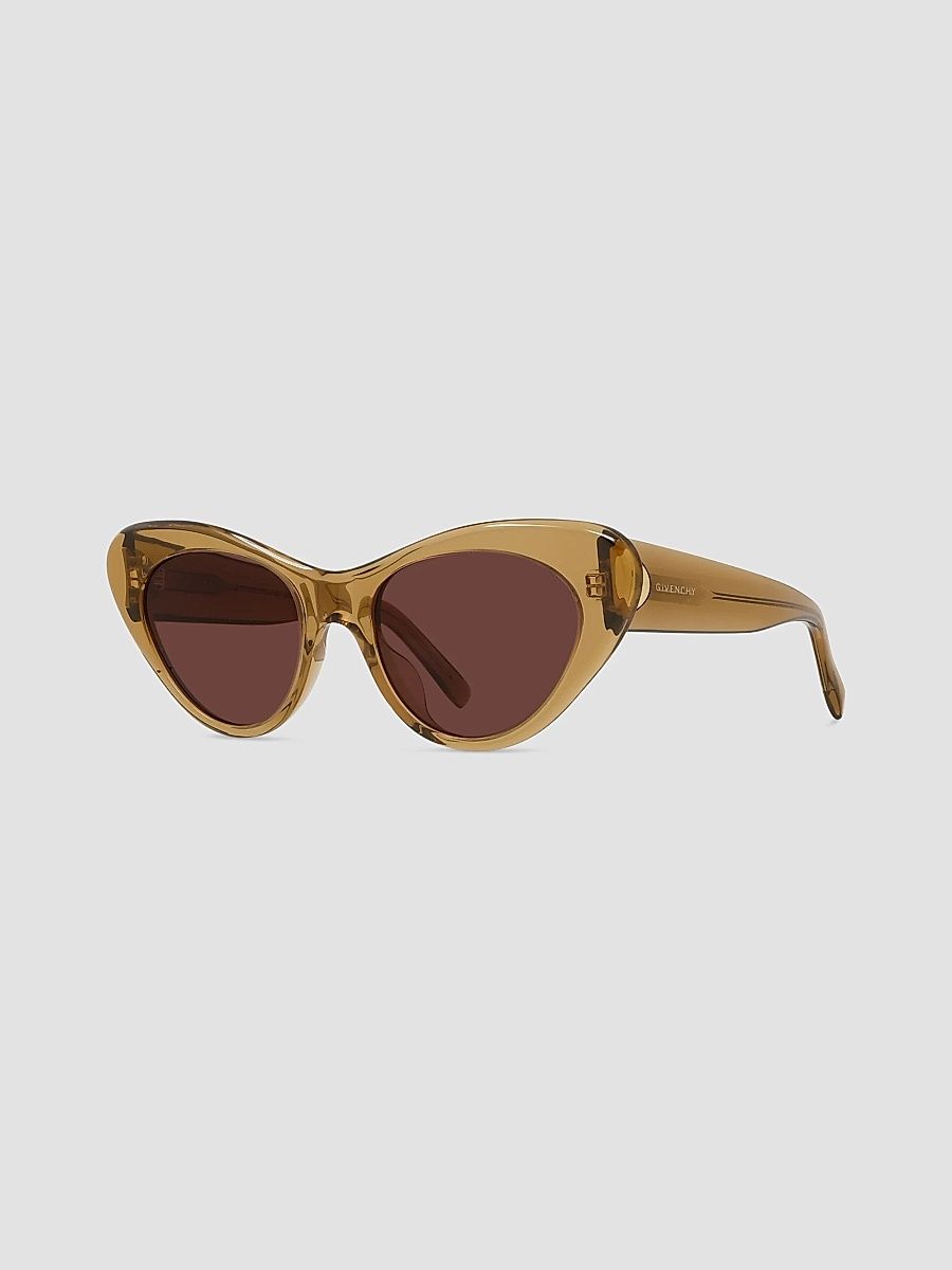 Women's Givenchy Bold 53MM Cat-Eye Sunglasses - Light Brown
