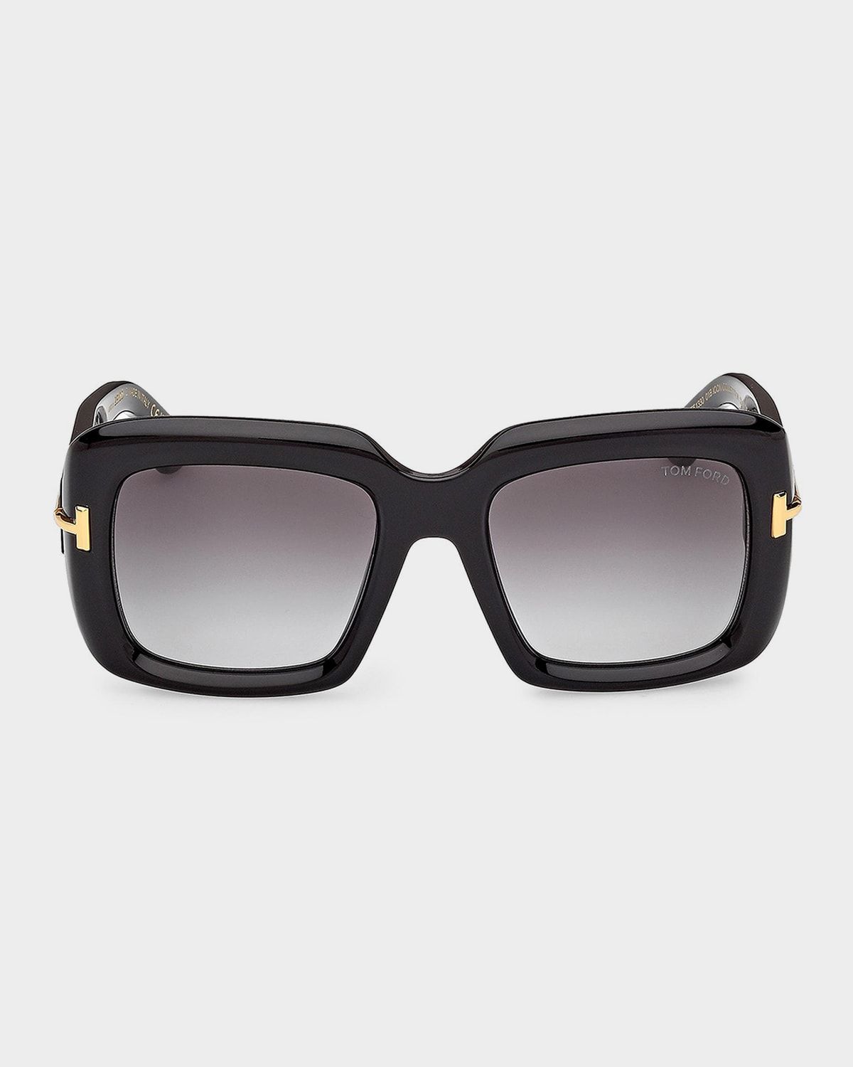 Icon 53mm Acetate Square Sunglasses