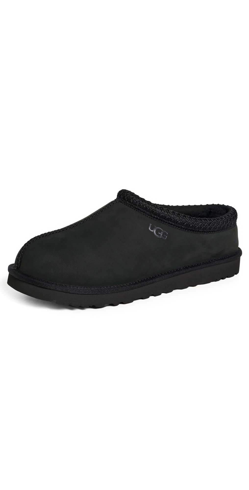 UGG Tasman Nubuck Slippers Black 8