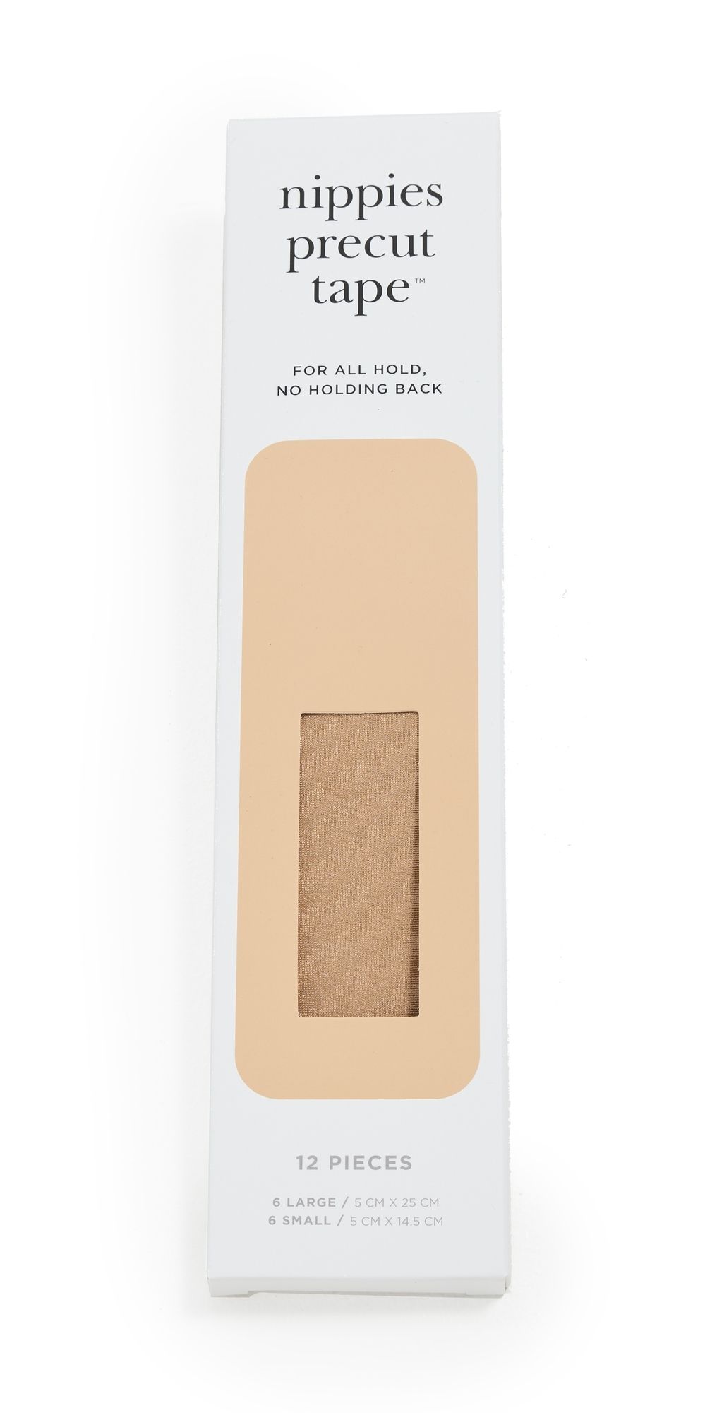 Bristols 6 Nippies Pre-Cut Tape Creme One Size