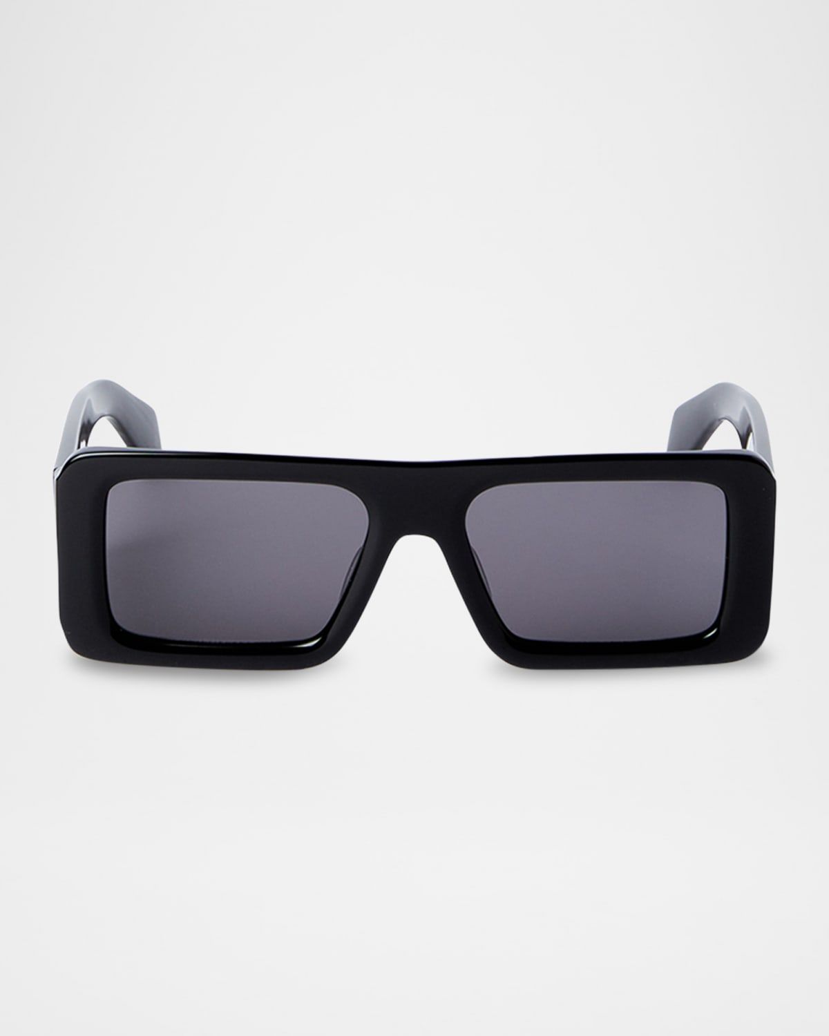 Men & apos;s Troy Acetate Rectangle Sunglasses