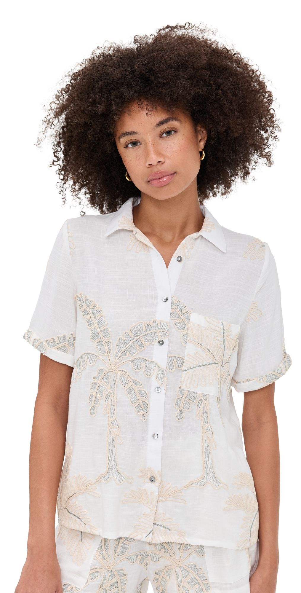 Palmacea Maya Amazonia Sage Shirt Amazonia Sage M