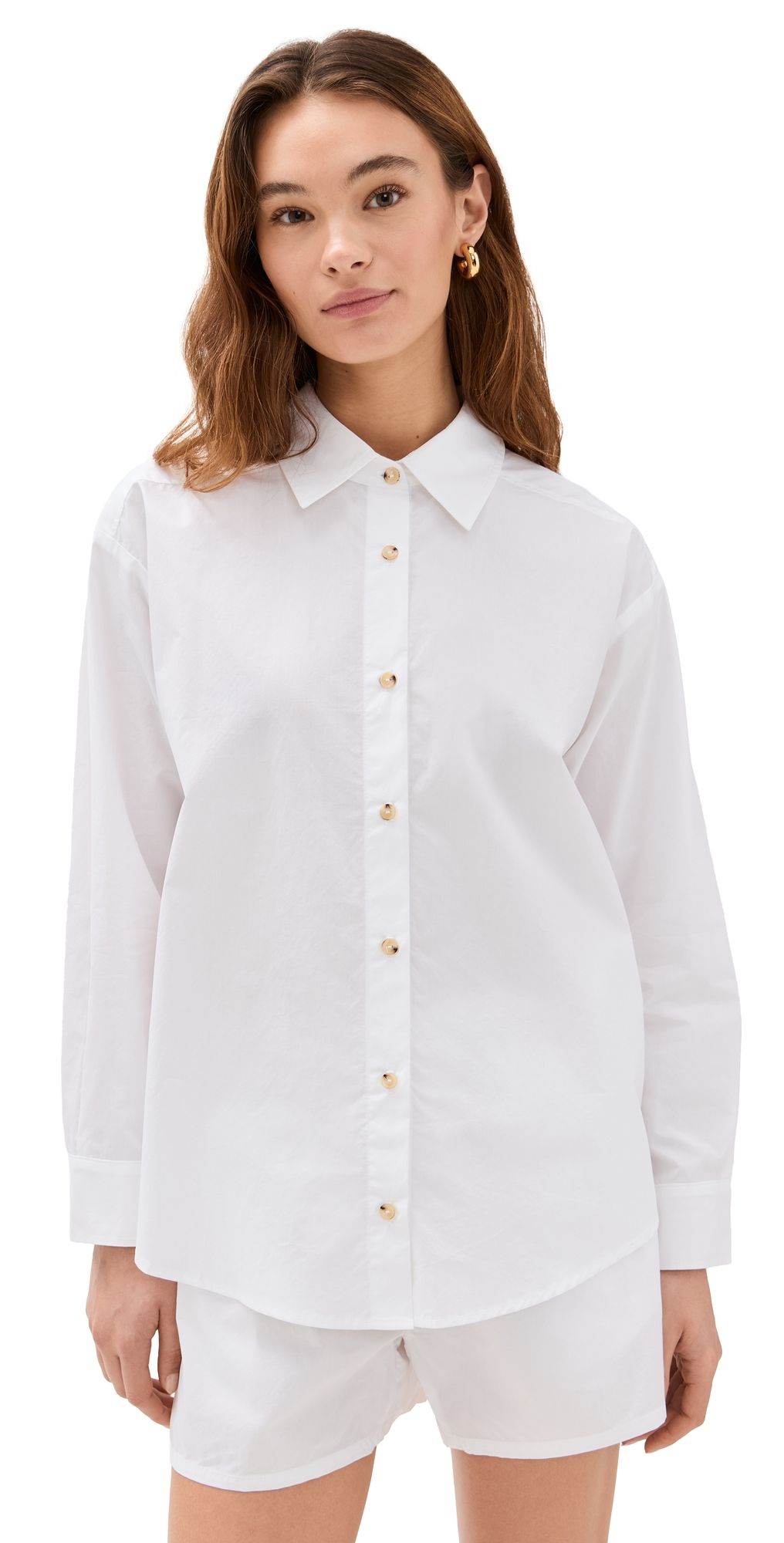 DONNI. Pop Shirt Powder XS