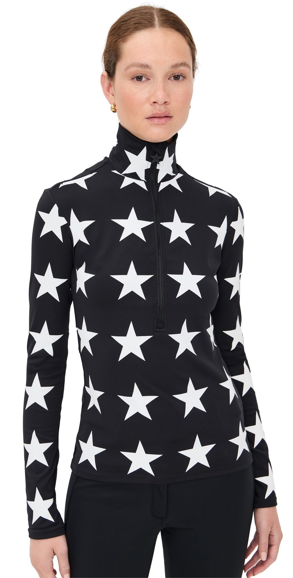 Goldbergh Lunaria Ski Pully Black/Gold M