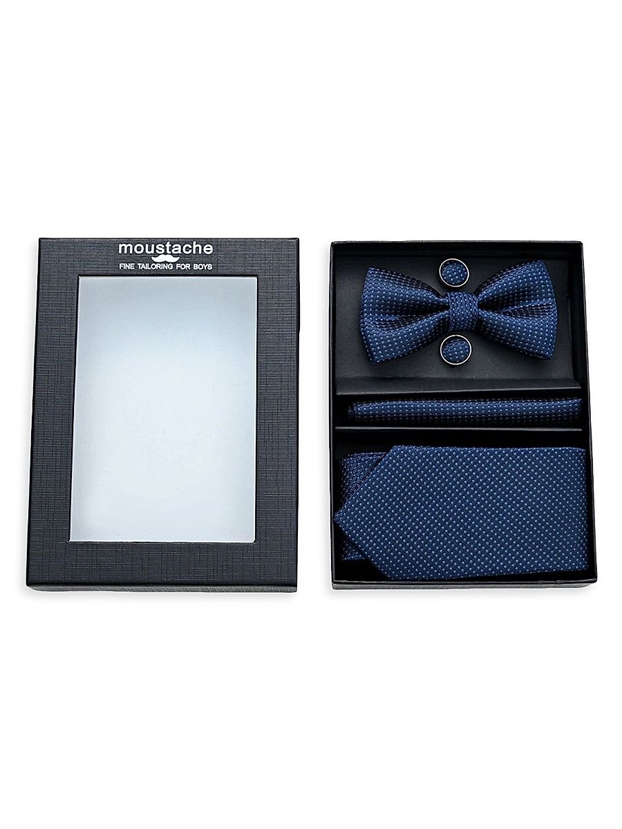 Dotted Tie Set - Blue