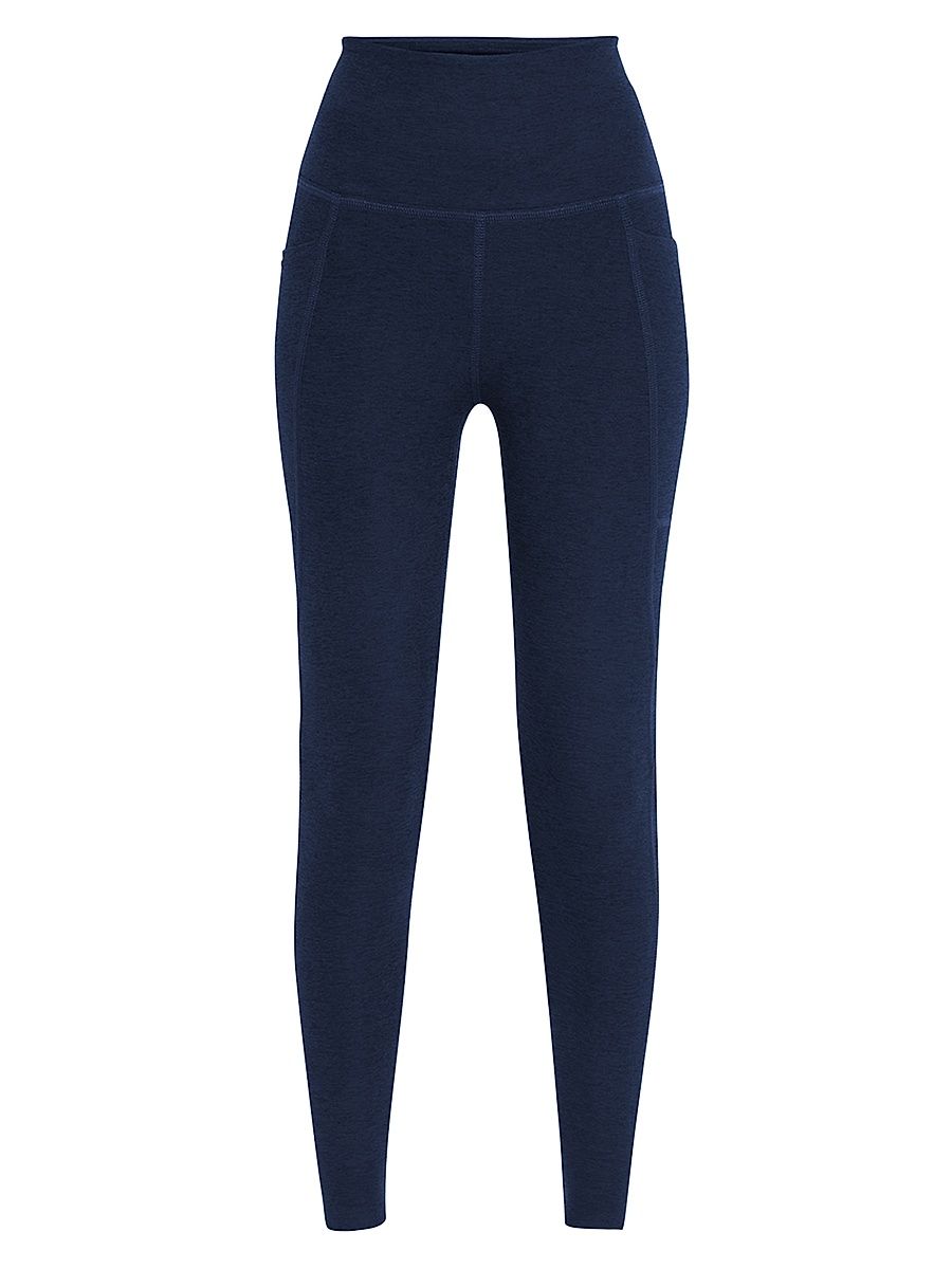 Women's Everyday High-Waist Leggings - Navy - Size XS