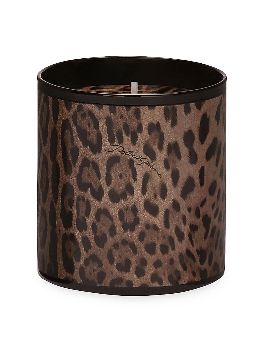 Patchouli Scented Candle - Leopard