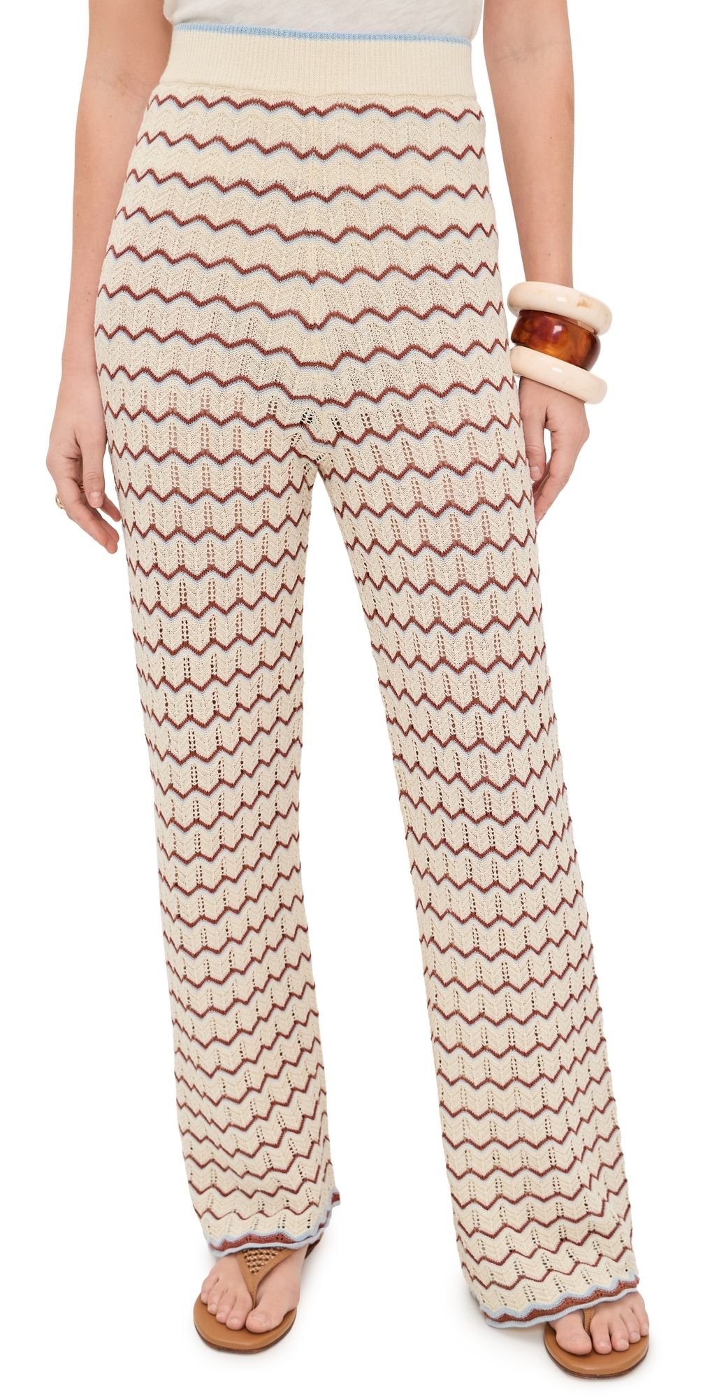 Cara Cara Hunter Pants Zigzag Ivory Multi XS