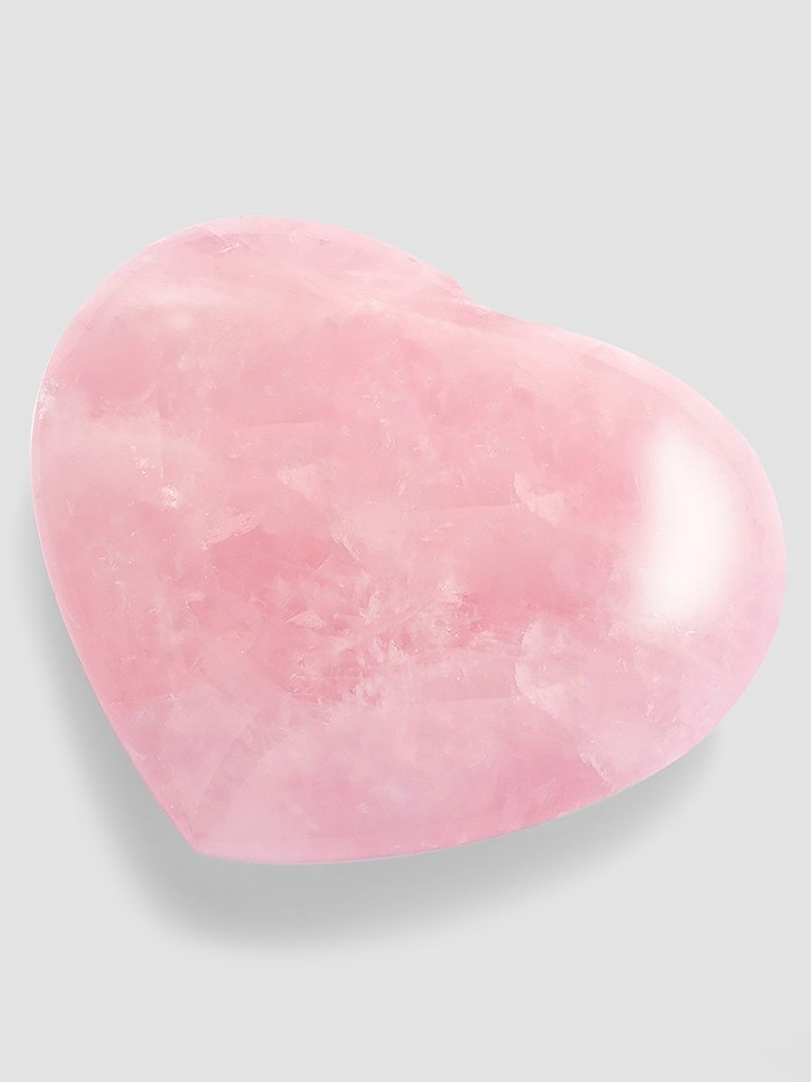 Cuore Rose Quartz Heart - Pink