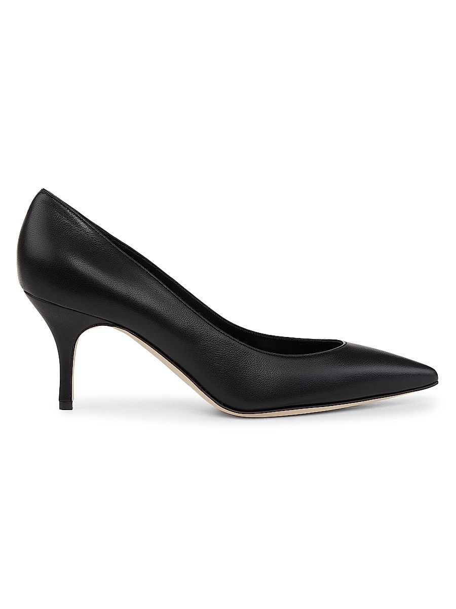 Women's Kietta 70MM Lamb Nappa Pumps - Black - Size 6