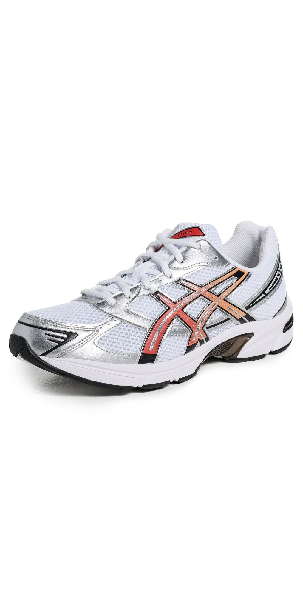 ASICS GEL-1130 Sneakers White/Red Snapper 9.5