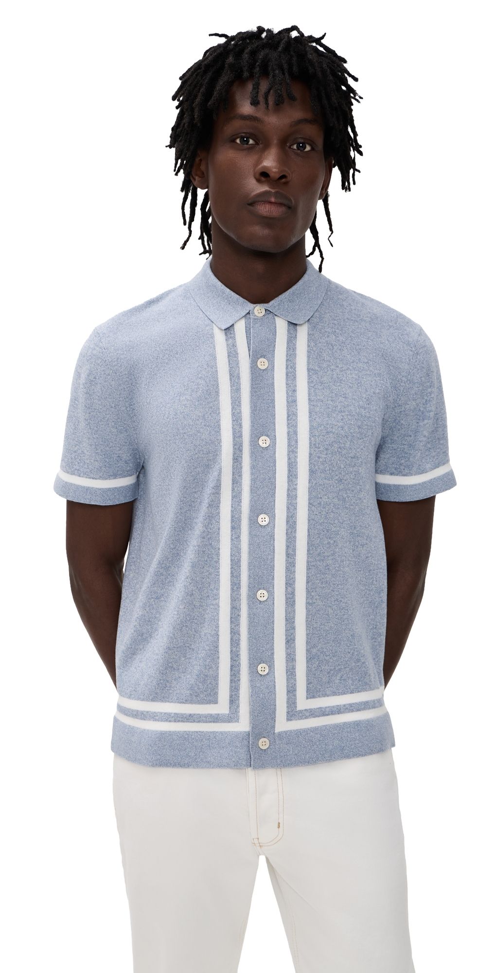 RAILS Leo Polo Sky White XL