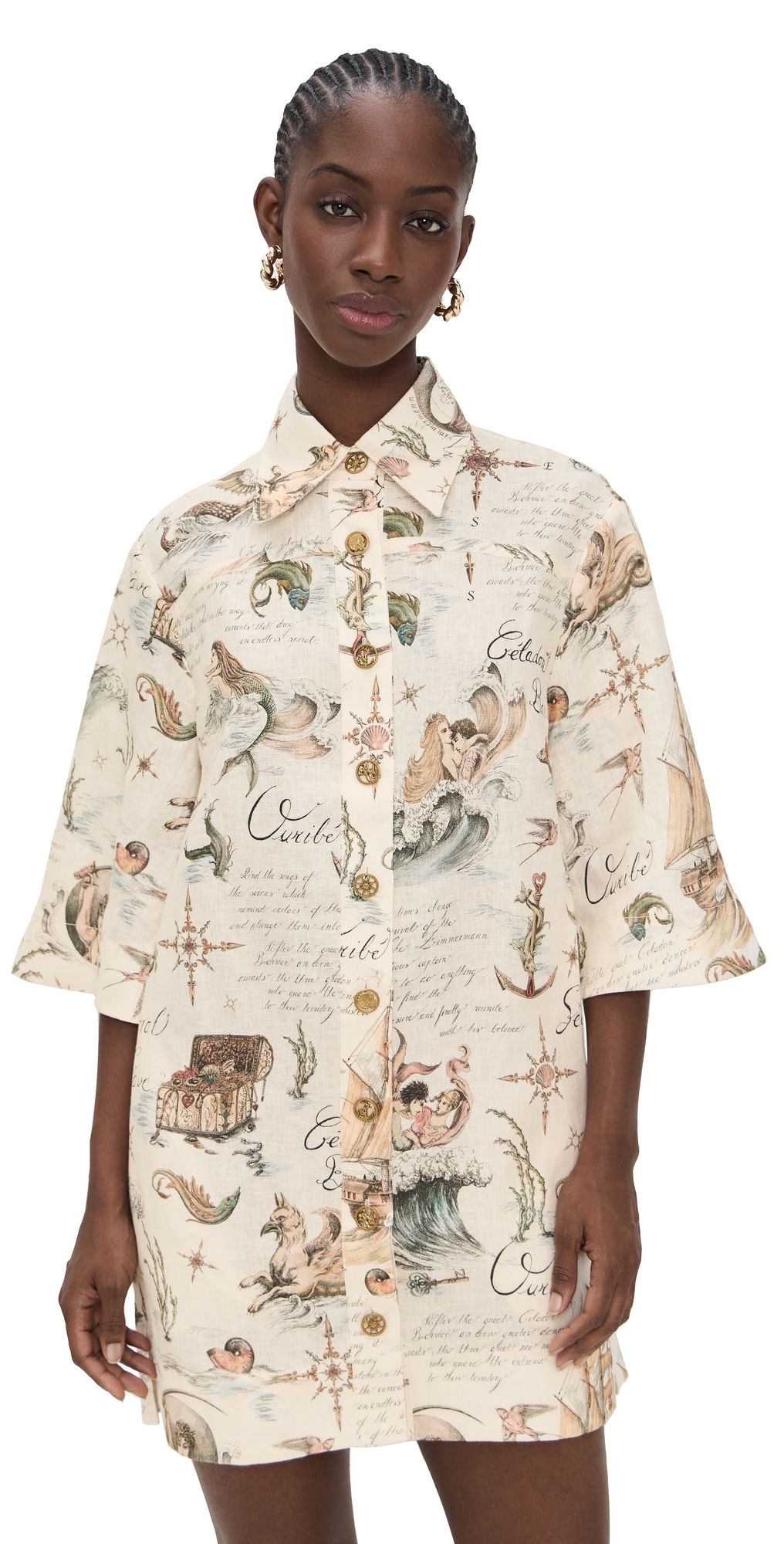 Zimmermann Tunic Dress Treasure Island 0