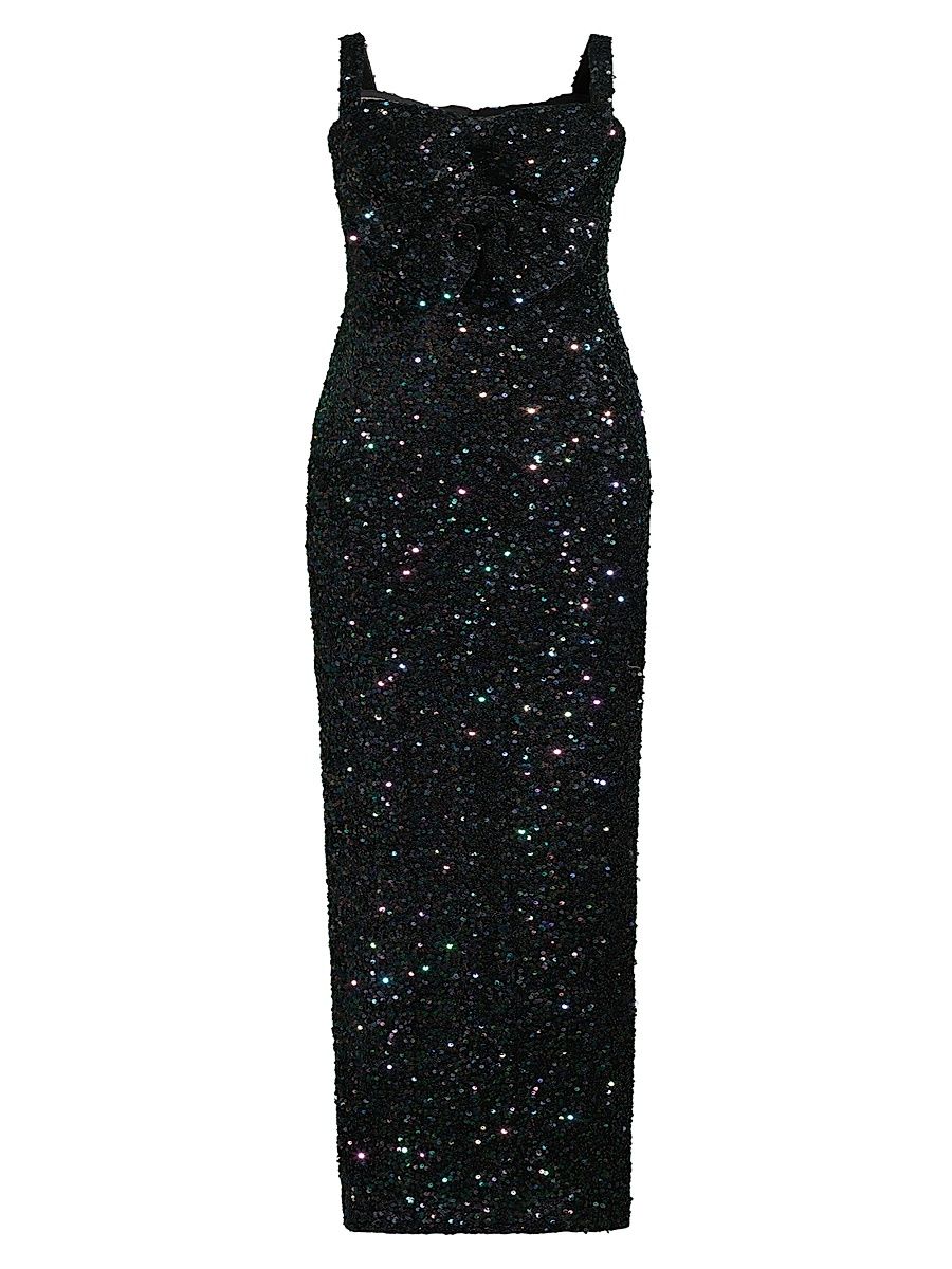 Women's Milayla Sequined Gown - Galactic Glitz - Size 4