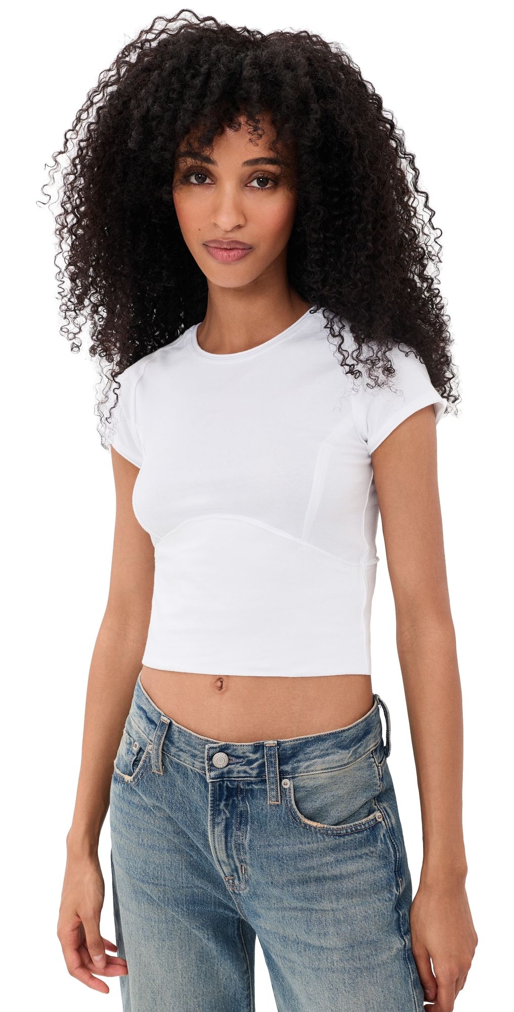 Free People Protagonist Tee White L