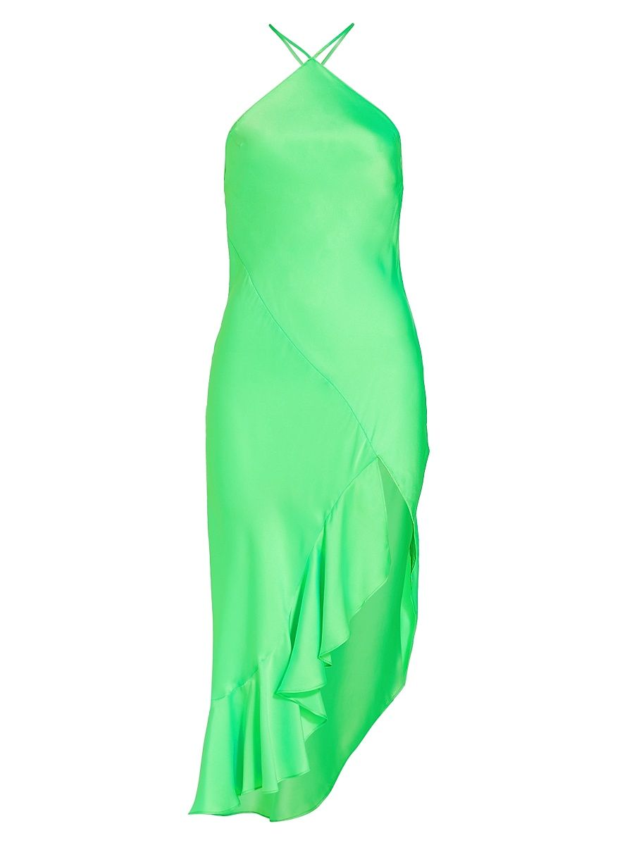 Women's Dasha Open-Back Maxi Dress - Mojito - Size Large