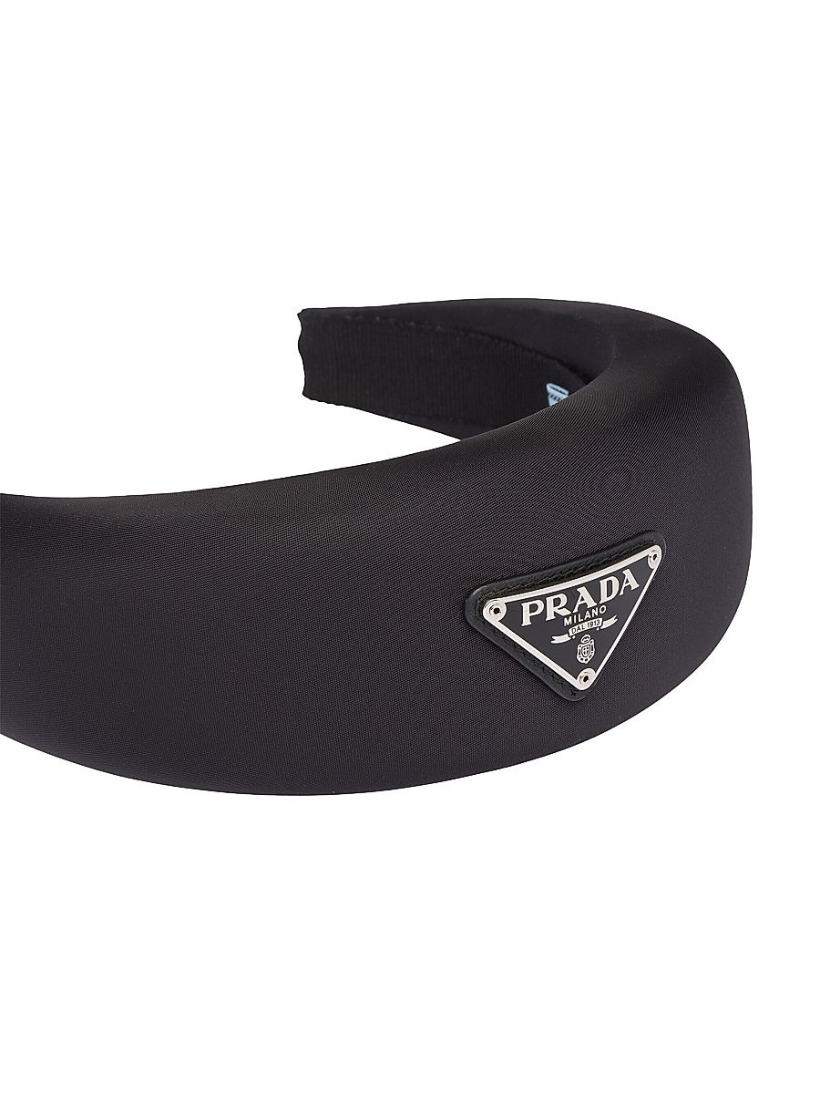 Women's Re-Nylon Headband - Black