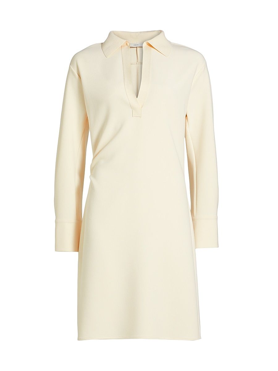 Women's Rugby Knee-Length Dress - Off White - Size 4