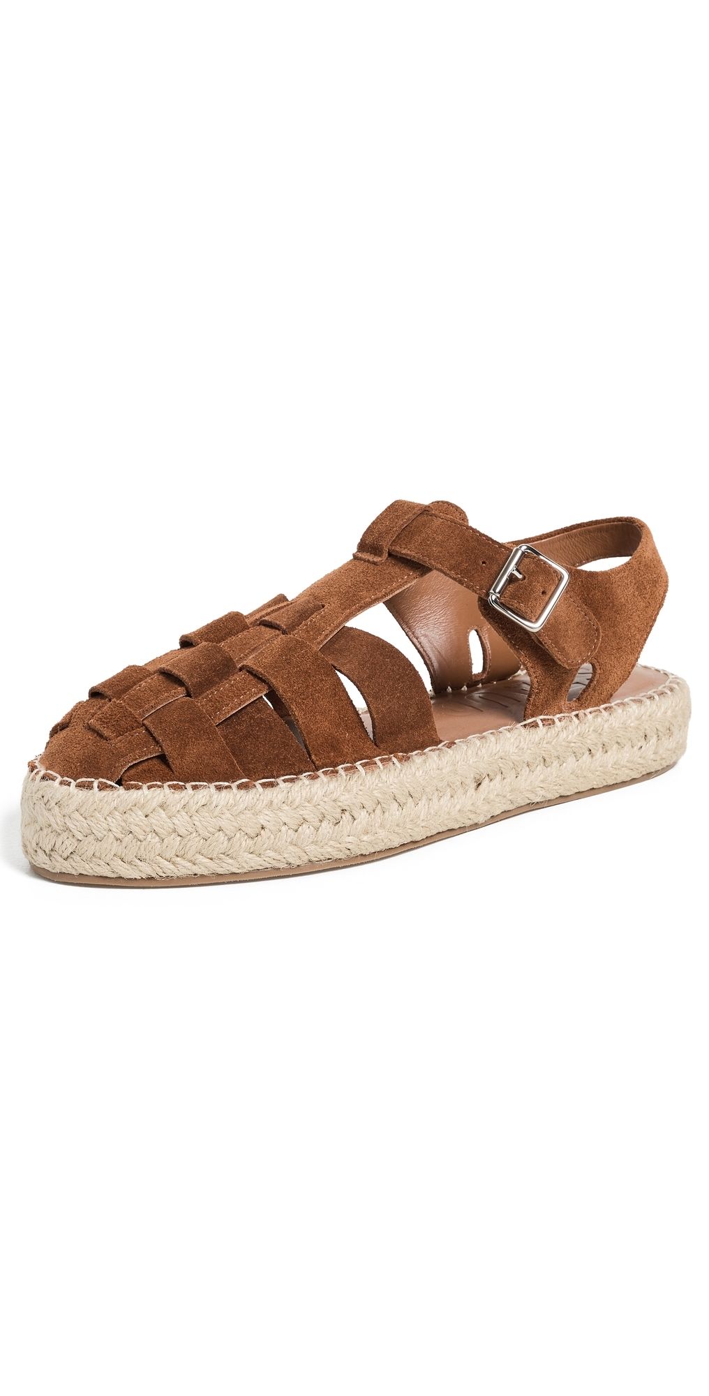 STAUD Hemingway Fisherman Sandals Tabac 36