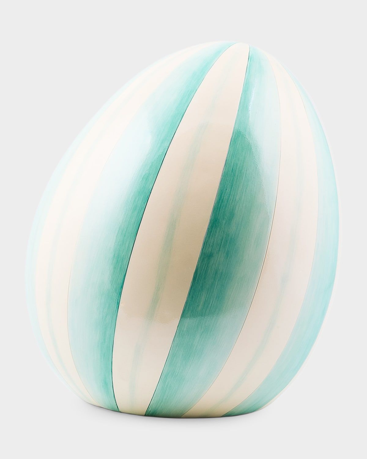 Aqua Stripe Medium Easter Egg