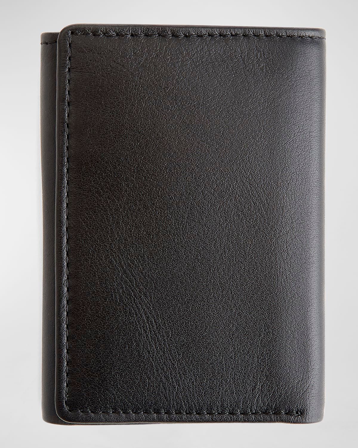 Personalized Leather Trifold Wallet
