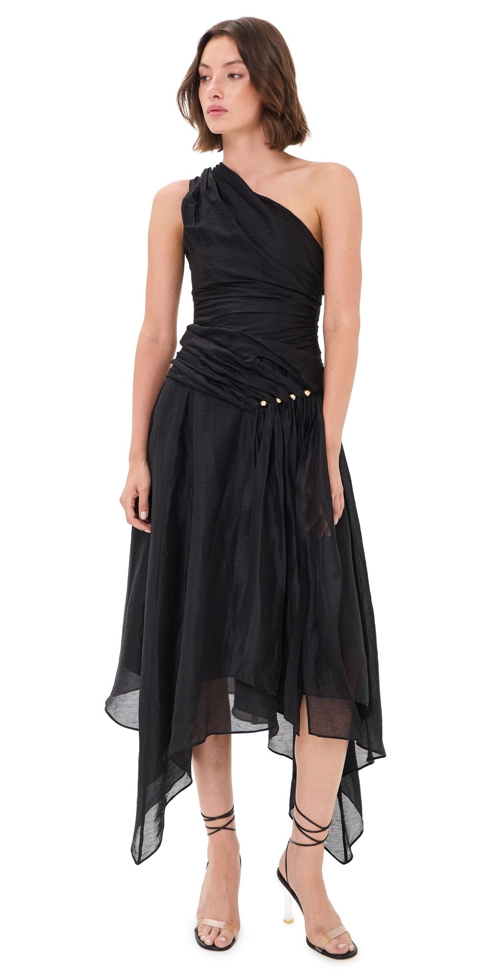 Aje Capture Maxi Dress Black 14