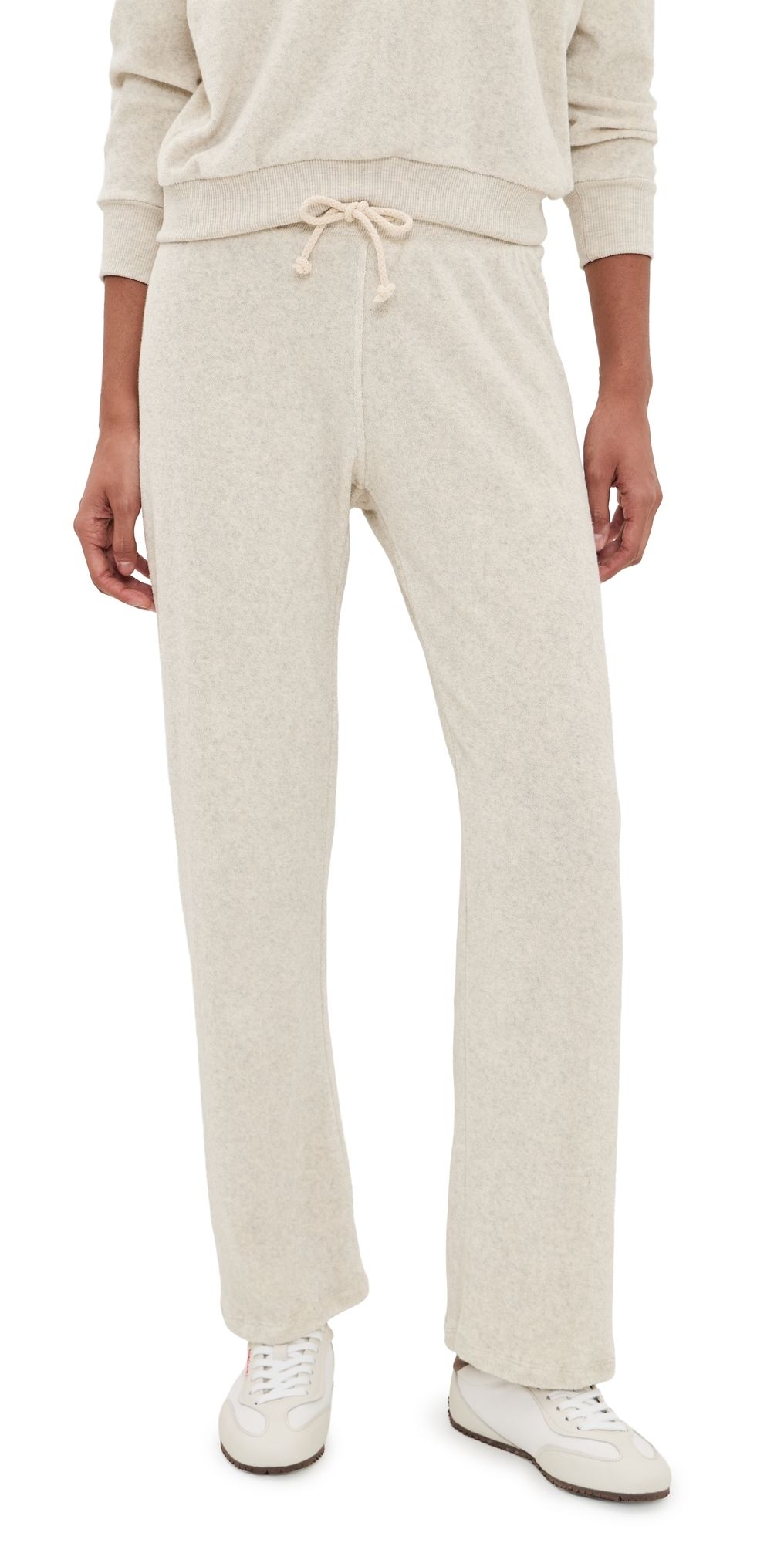 perfectwhitetee Eliana Terry Sweatpants Oatmeal (Scour) S