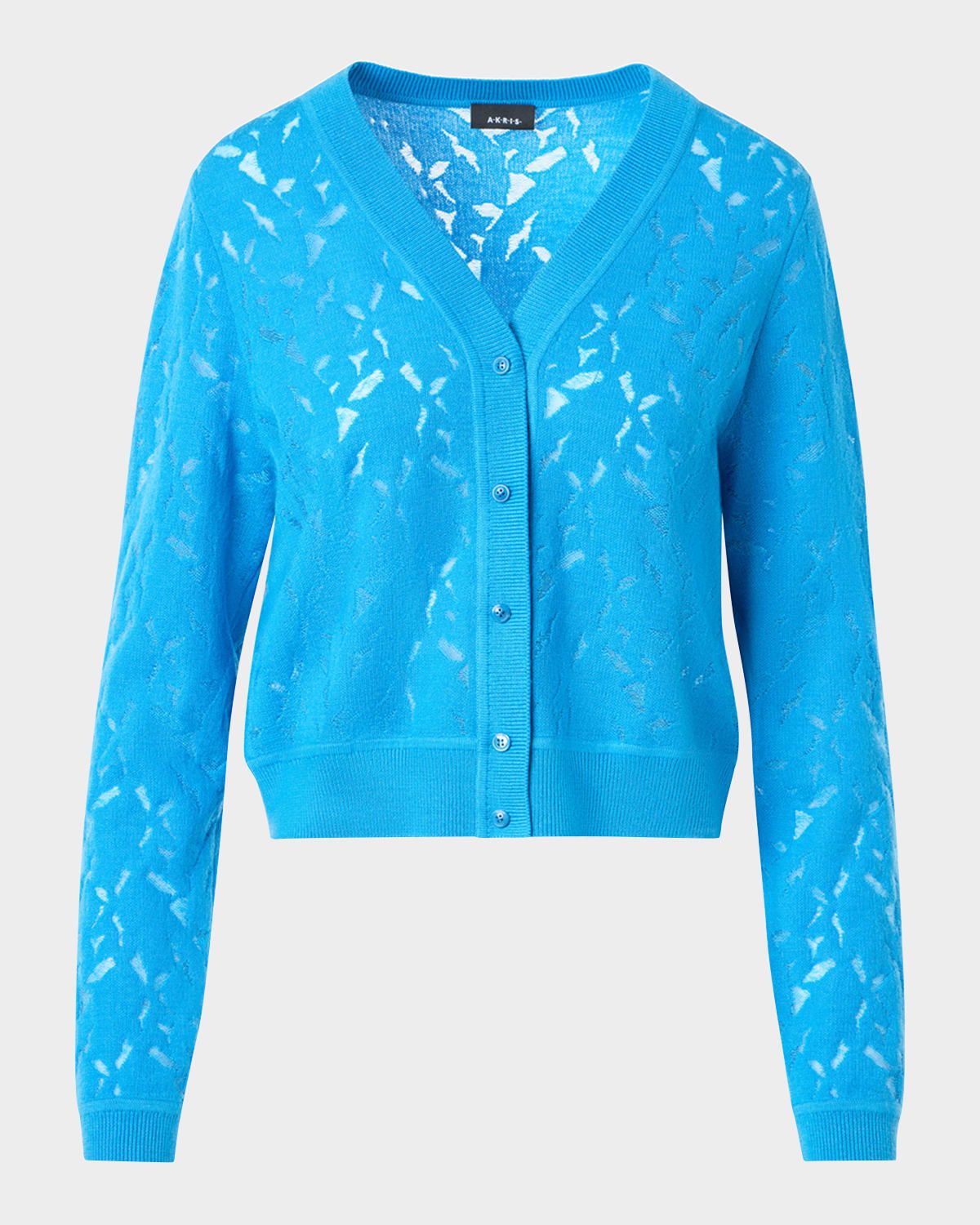 Whitecaps Knit V-Neck Cardigan