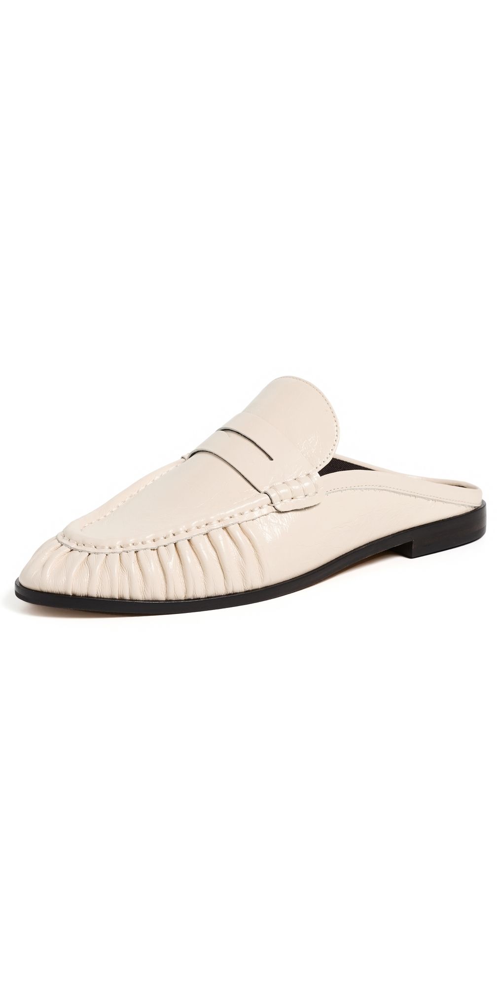 Dolce Vita Betzy Mules Creme Leather 8.5