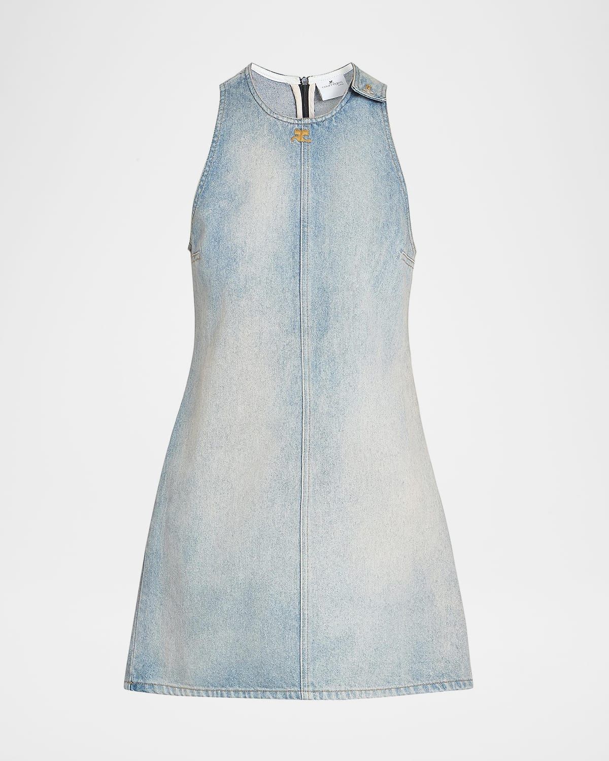 Heritage Denim A-Line Mini Dress