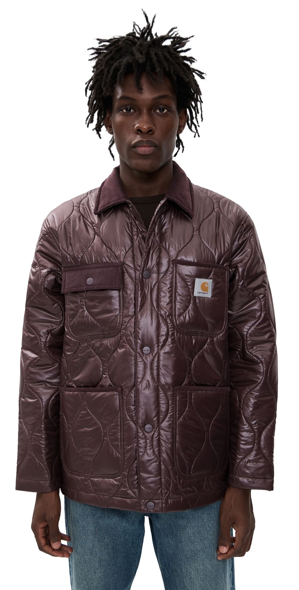 Carhartt WIP Oscar Chore Liner Jacket Palisander M