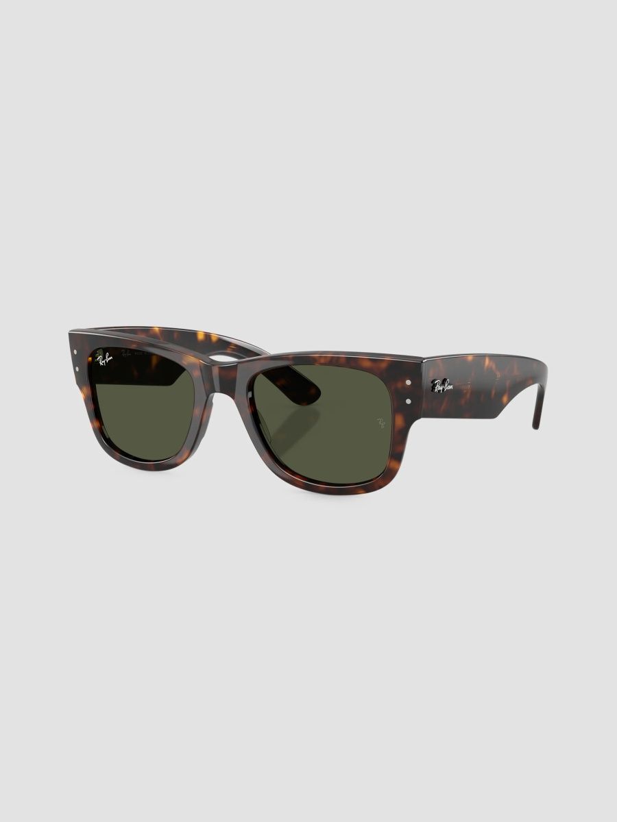 Ray-Ban Women's Rb0840S Mega Wayfarer 51MM Square Sunglasses - Black Brown