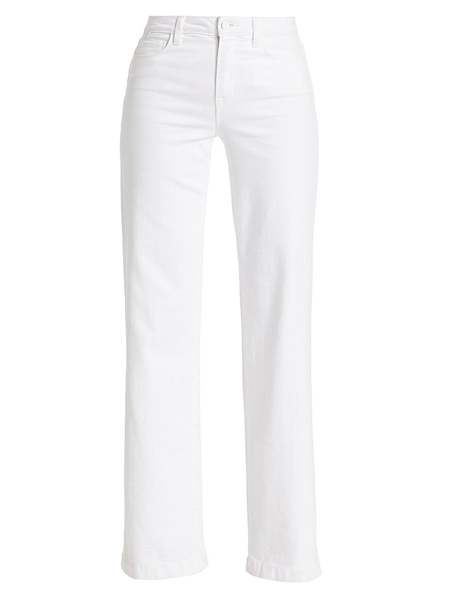 Women's Clayton High-Rise Wide-Leg. Jeans - Blanc - Size 23