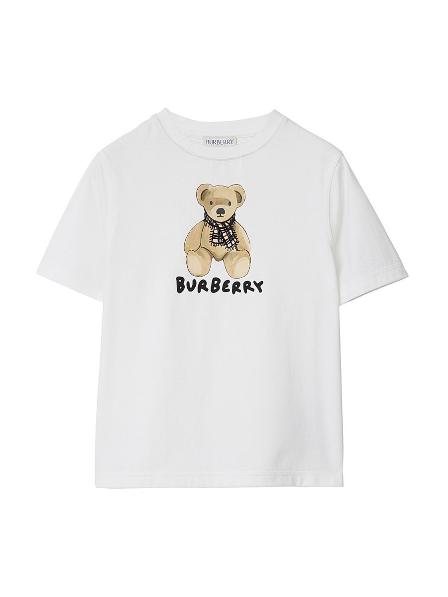 Baby Boy's, Little Boy's & Boy's Thomas Bear Cotton T-Shirt - White - Size 6 Months