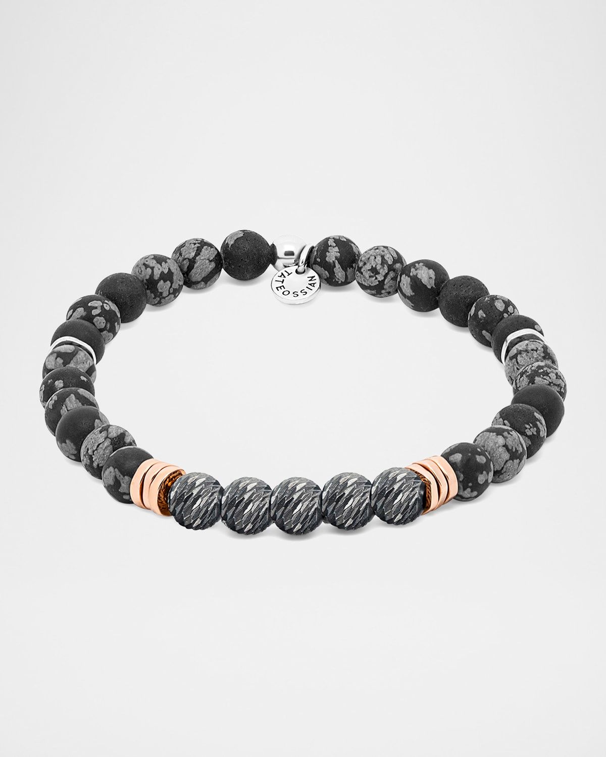 Men & apos;s Stonehenge Bead Bracelet