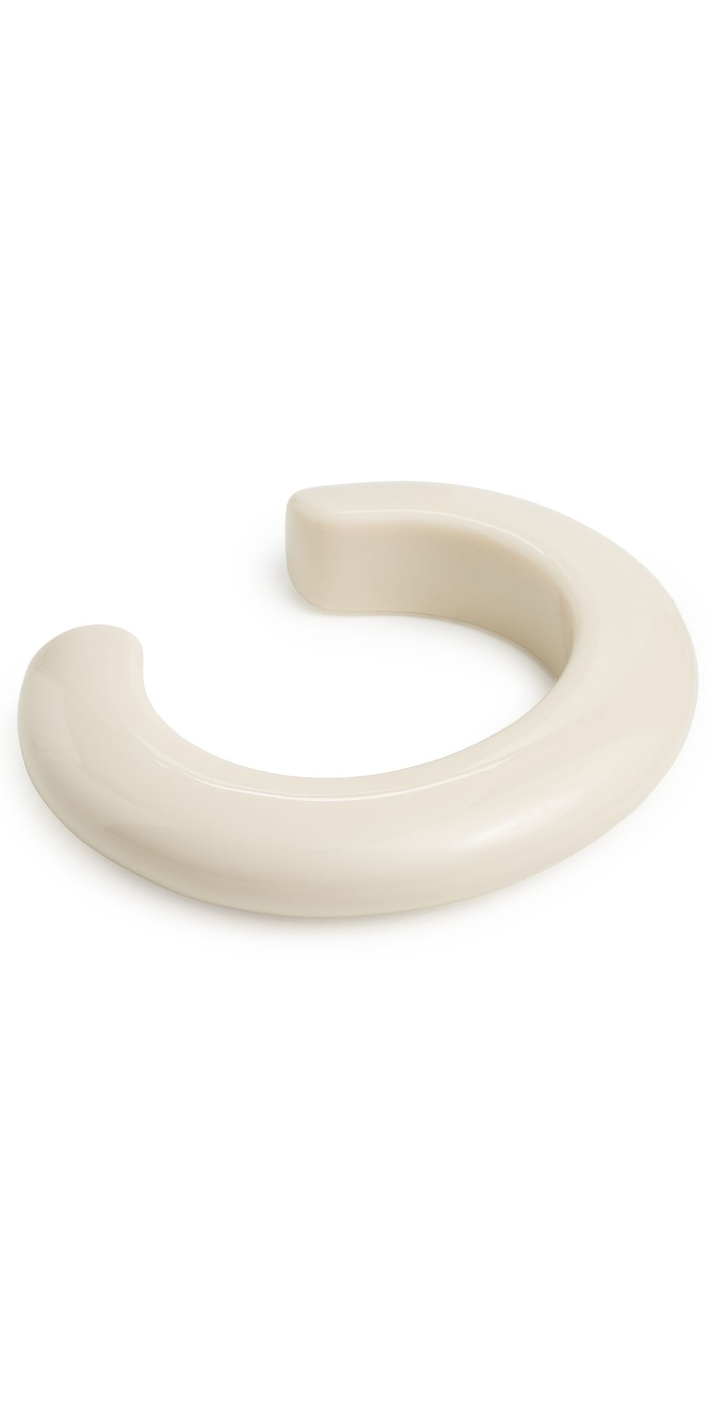 Lizzie Fortunato Ridge Cuff In Alabaster White XS/S