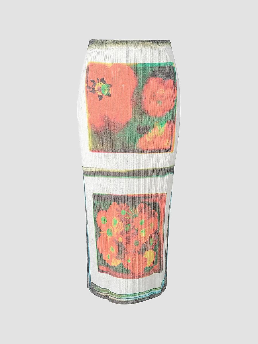 Women's Noemi Superbloom Print Maxi Skirt - Superbloom Scarf - Size XL
