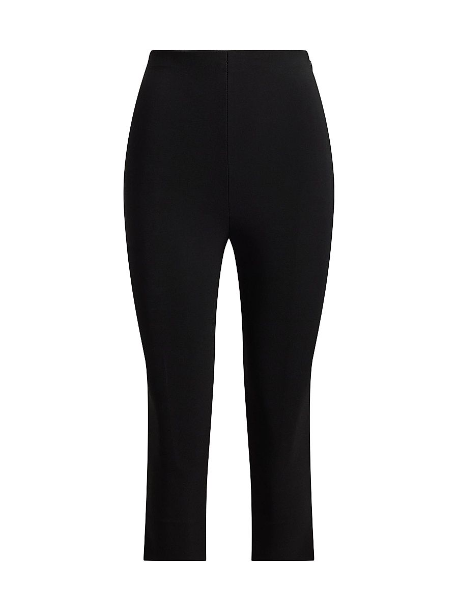 Women's Sampson Jersey Crop Pants - Black - Size Large