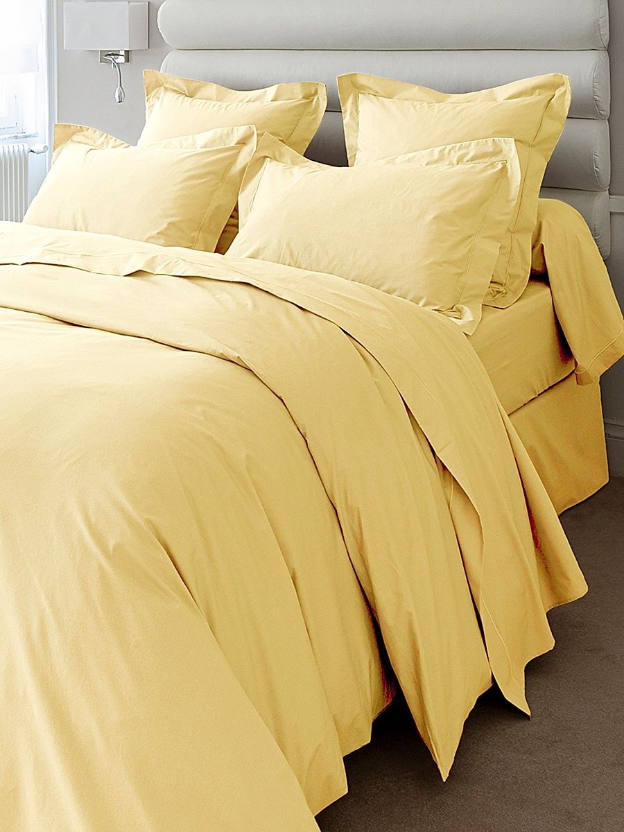 Vexin King Duvet Cover - Pollen Yellow - Size King