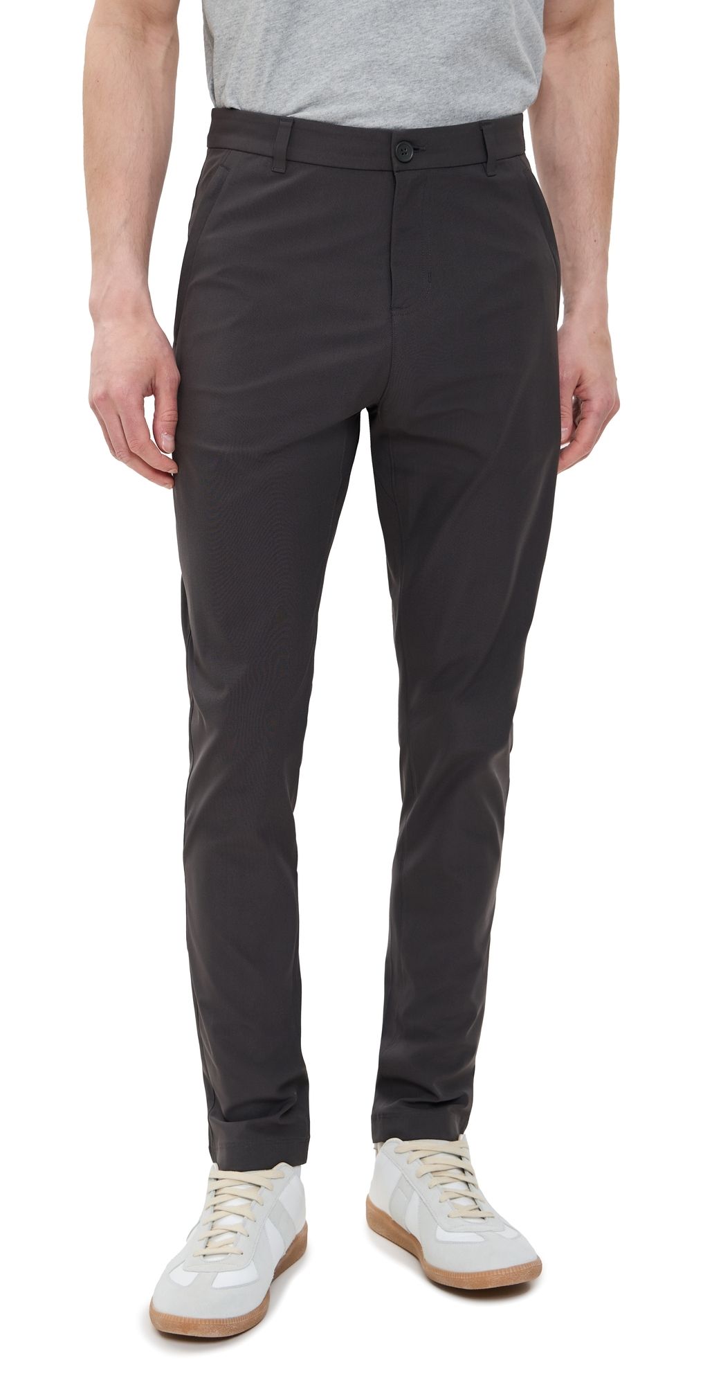 Reigning Champ Stretch Warp Knit Coach's Slim Pants Carbon 28