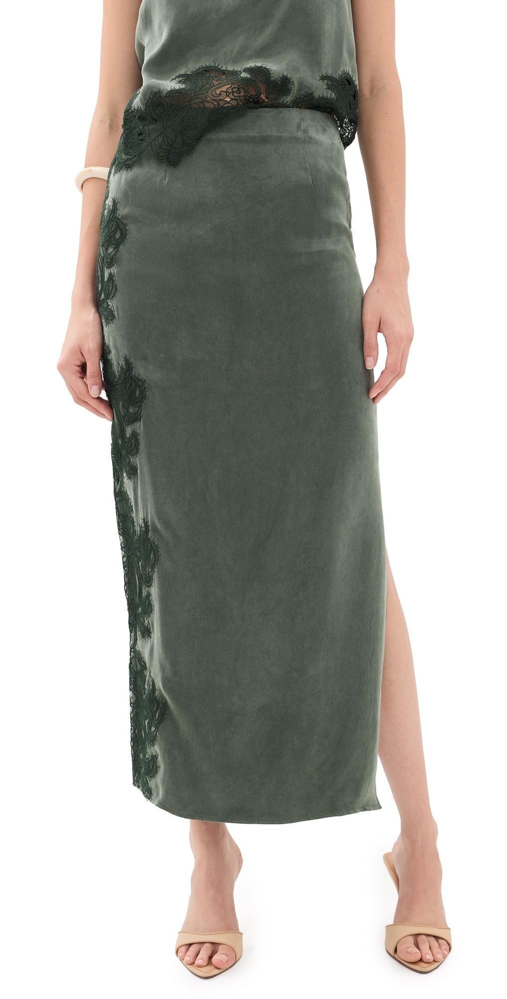 HEVRON Nerida Skirt Climbing Ivy 4