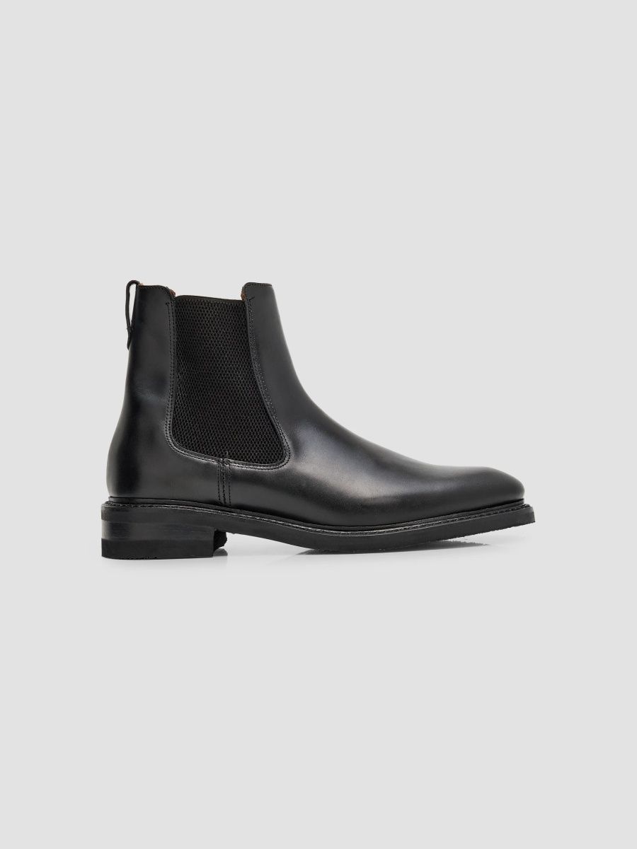 Allen Edmonds Men's Reed Leather Chelsea Boots - Black - Size 13
