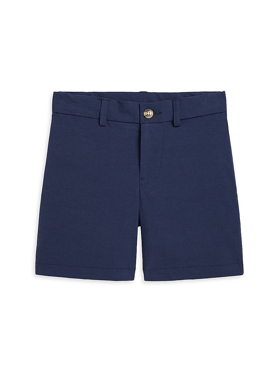 Little Boy's & Boy's Twill Shorts - Newport Navy - Size 12