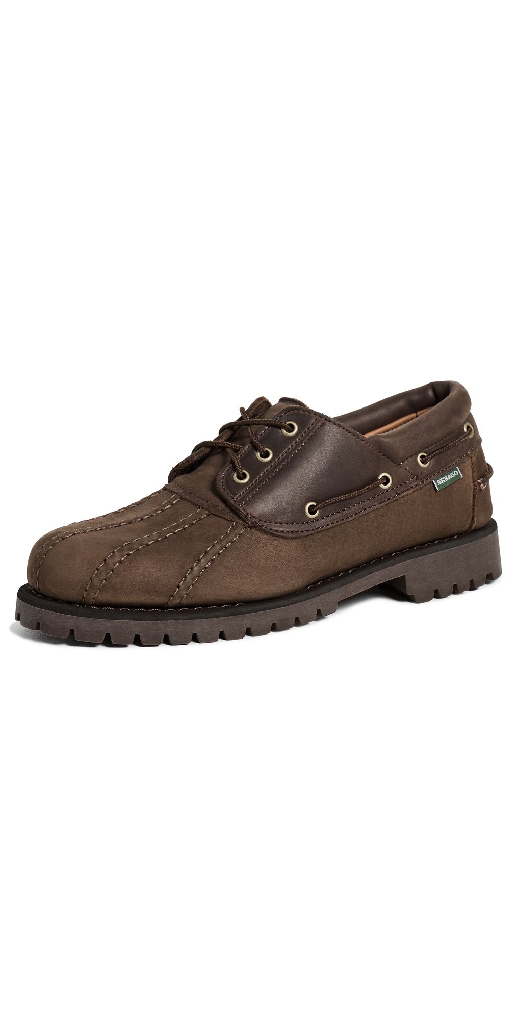Sebago Tucker Lace Up Shoes Total Dk Brown 9.5