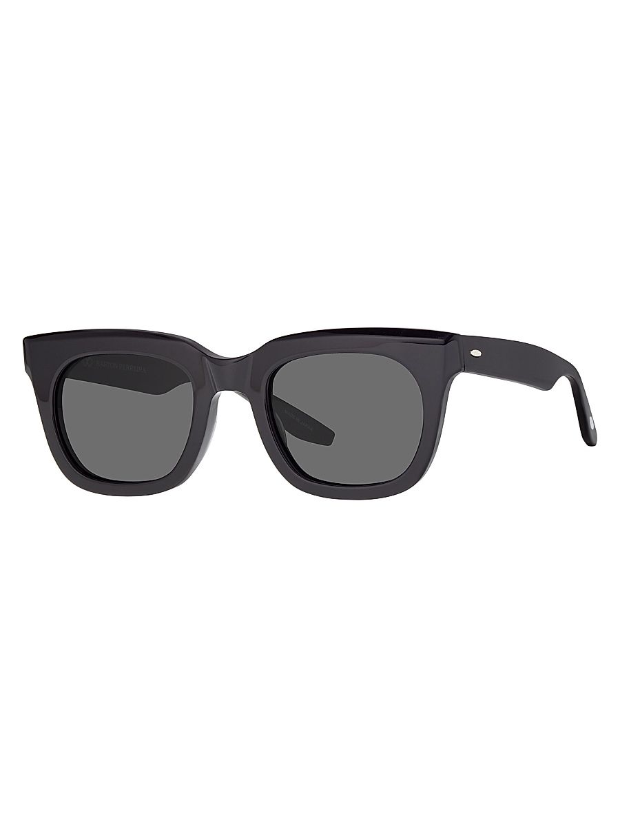 Women's Samo 49MM Square Sunglasses - Dark Grey Black